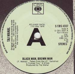 Taj Mahal : Black Man, Brown Man
